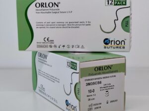 2 boxes of Orlon Sutures 10-0